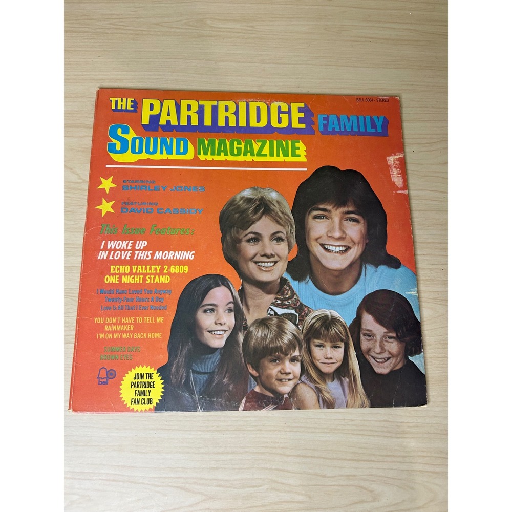 The Partridge Family‎ Sound Magazine Vinyl LP 1971 Bell 6064  David Cassidy